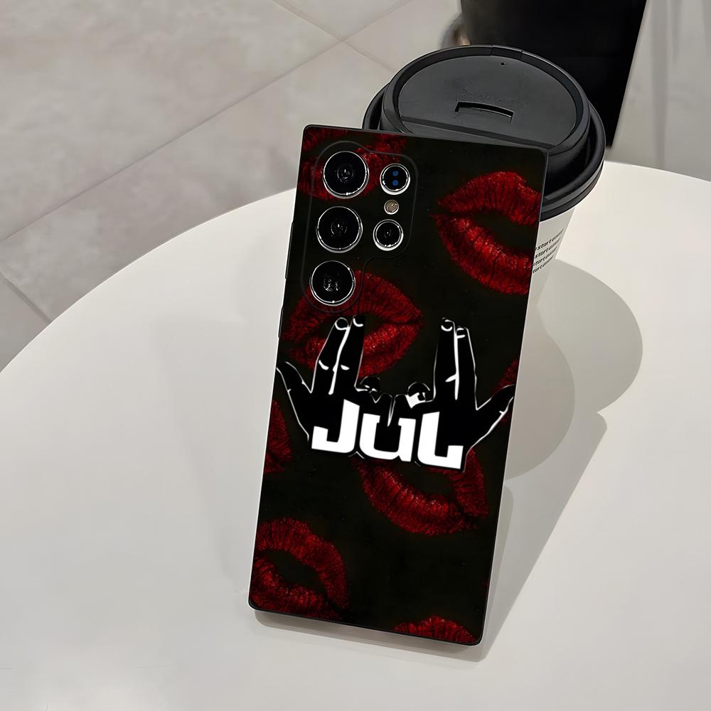 Rapper JuL Handyhülle Für Samsung S26 S25 Plus S20 S20 Plus S22 Ultra S23 FE S21 Plus S21 Ultra Weiche Hülle