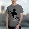 2026 New Unisex Japanese Anime Game Tee Breathable Cotton Casual Daily Allseason Tshirt