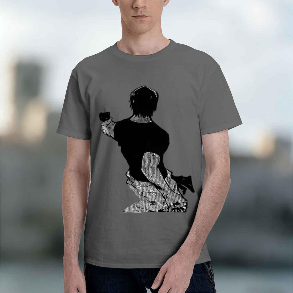 2026 New Unisex Japanese Anime Game Tee Breathable Cotton Casual Daily Allseason Tshirt