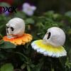 Halloween Skull Garden Stakes 3Pcs/Set Stakes, Chrysanthemum Yard Resin Decorative Plant Flower Ornaments for Lawn Patio Bed Decoration