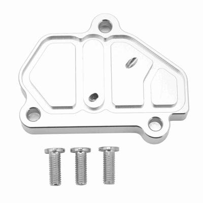Vtec Solenoid Block Plate Billet Aluminum Solenoid Block Off Plate for Acura B?Series Integra Civic