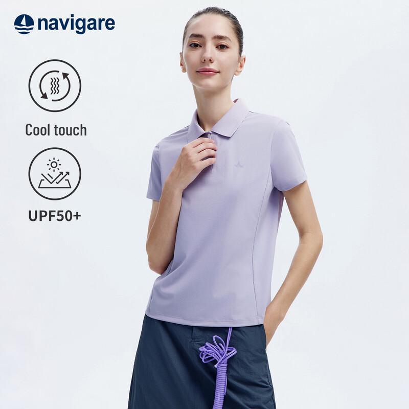 Navigare Women's Outdoor Cooling Short Sleeve Polo Shirt