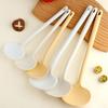 Set de Spatule din Silicon Lingură-Spatulă Antiaderentă, Mâner Confortabil Rezistent la Alunecare Ustensile de Bucătărie din Silicon Gadgeturi de Bucătărie
