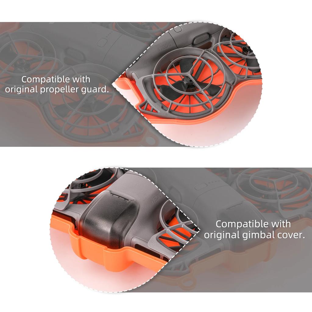 Butterfly Storage Case for DJI NEO 2 Drone Shockproof Dustproof Protective Box Precise Custom Fit Accessories