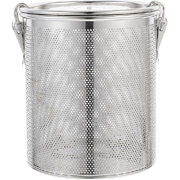 Hemoton Edelstahl Gewürzsieb Teekugel Filter Suppengewürze Trennkorb Loser Teefilter für Zuhause Restaurant Küche (6.3