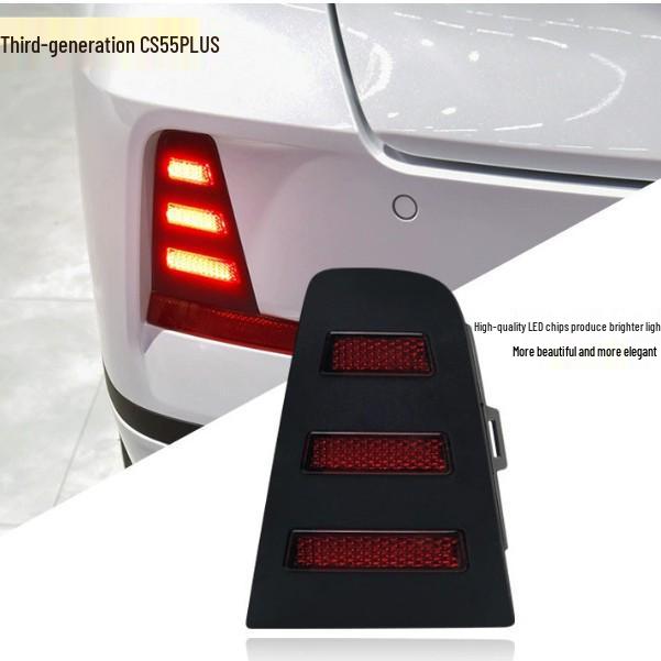 Changan 3. Gen CS55 PLUS LED-Heckstoßstange & Bremsleuchten mit Mustang-Style fließenden Blinkern