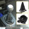Compatible Gear Shift Knob & Leather Dust Cover for 0418 New/Old Model Manual Transmission Lever