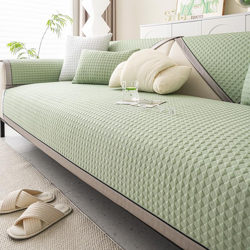 Cool Doudou fabric, sofa cushion, universal in all seasons, non-slip mat, simple and modern style, sofa cover towel