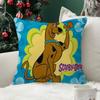 SScoobys Cartoon DDoos Decorative Room Aesthetics Pillow Case Home Decor Bedroom Sofa Bed Couch Pillow Cover x
