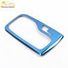 Cavalier Shift Lever & Cup Holder Glitter Sticker: Stainless Steel Console Decoration Accessories