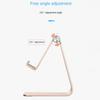Z4A Small Size Adjustable Desktop Lazy Mobile Phone Tablet Holder Aluminum Alloy Stand Cellphone Tablet Bracket