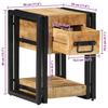 Nightstand Brown 30 x 30 x 40 cm Solid Mango Wood