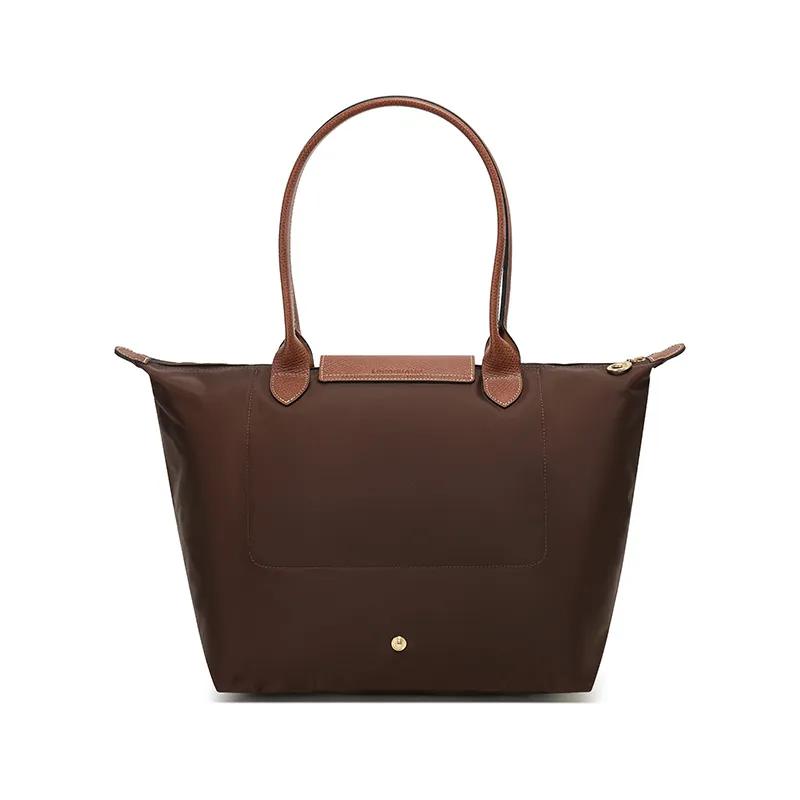 LONGCHAMP Le Pliage Recycled Canvas Dumpling Bag , Handbag , Shoulder Bag Regular Women's Tan (Unisex) Shoulder Bags 1899089P81