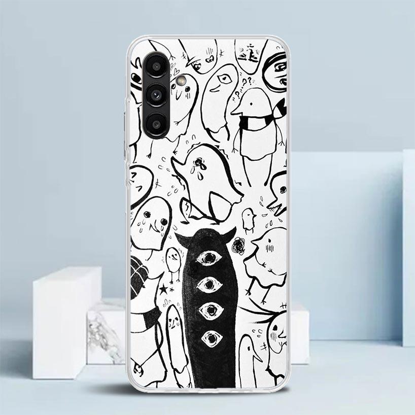 Oyasumi Punpun Cover for Samsung Galaxy A17 A37 A57 A16 A26 A36 A56 A15 A14 A55 Phone Case A13 A53 A25 A35 A24 A34 A23 A33 Galax