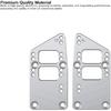 LS Swap Motor Mounts Adapter Plates - LS Conversion Adjustable Universal Swap Bracket Small Block,SBC Vehicle to LS Engine LS1 LS3 LS2 LQ4 LQ9 LS6