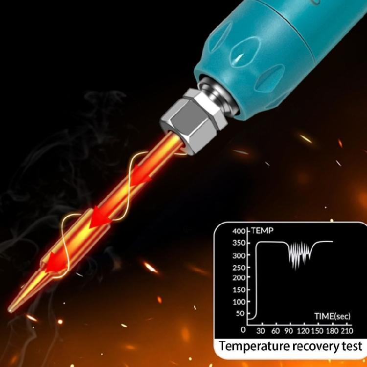 USB Intelligent Electric Soldering Iron 200-450℃ Rapid Heating Soldering Pen Digital Display Carrying Case Adjustable