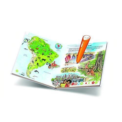 Ravensburger 00628 - Jeu Éducatif Électronique - Livre - Mon Premier Atlas Tiptoi 00628