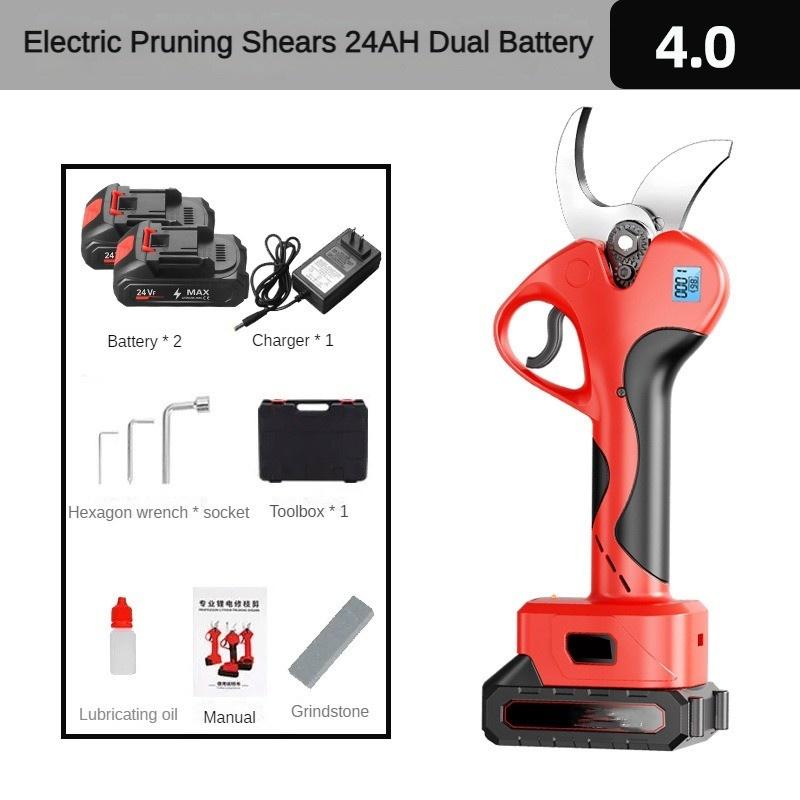 0.Portable Electric Pruning Shears Rechargeable Branch Cutting Scissors Household Gardening Fruit Tree Pruning Tools