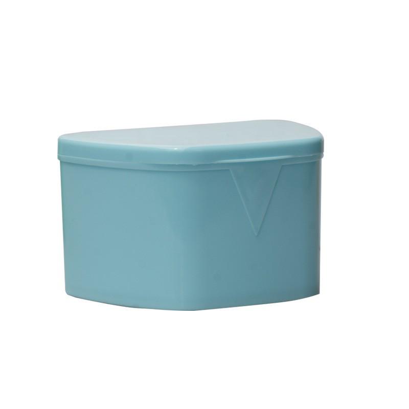 Portable Large Top-Opening Denture Cleaning and Storage Box
