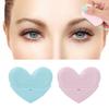 Brzytwa do przycinania brwi w kształcie serca, golarka do twarzy do modelowania brwi i usuwania włosków z twarzy