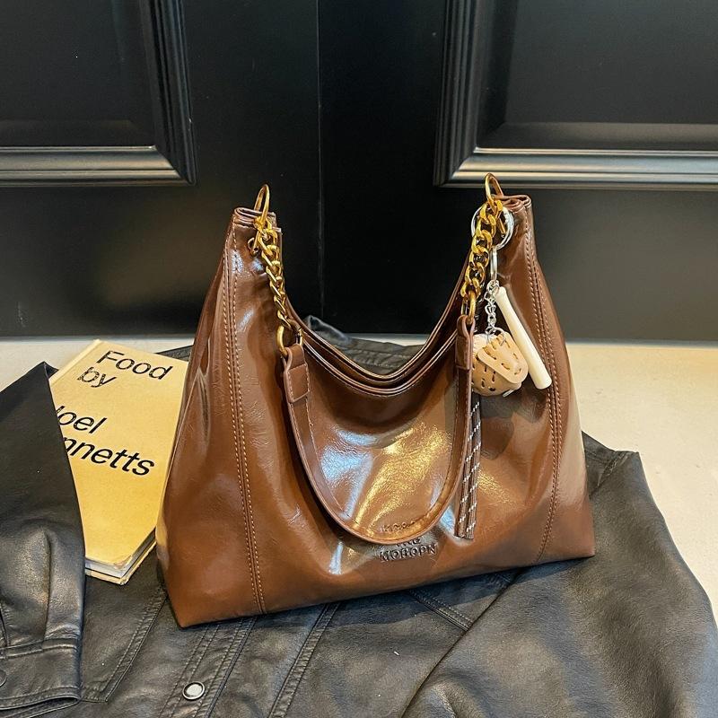 Commute Women's Bag - Stylish Tote Bag - Niche Retro Crossbody Shoulder Bag - Underarm Bag