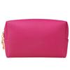 Cosmetic Bag Women Popular Product Pu Hand-Held Portable Square Waterproof Zipper Cute Travel Makeup Skincare Bag