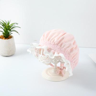 New Autumn & Winter Baby Lace-Trimmed Knitted Warm Fisherman Hat