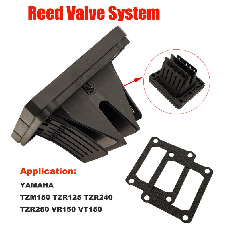 

TZM150 Reed Valve System v force 4 For Yamaha TZR125 TZR240 TZR250 VR150 VT150 TZM VR VT 150 TZR 125 240 250 Vforce
