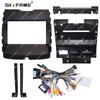 SKYFAME Car Frame Fascia Adapter Canbus Box Decoder Android Radio Dash Fitting Panel Kit For Ford Edge S-MAX Ranger