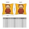 Pillow Case Cartoon Monkey C-Curiouss Georges Soft Pillow Cover For Sofa Car Home Decor Fashion Pillowcases