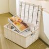 Cesti Portaoggetti in Corda di Carta Intrecciata Imitazione Rattan