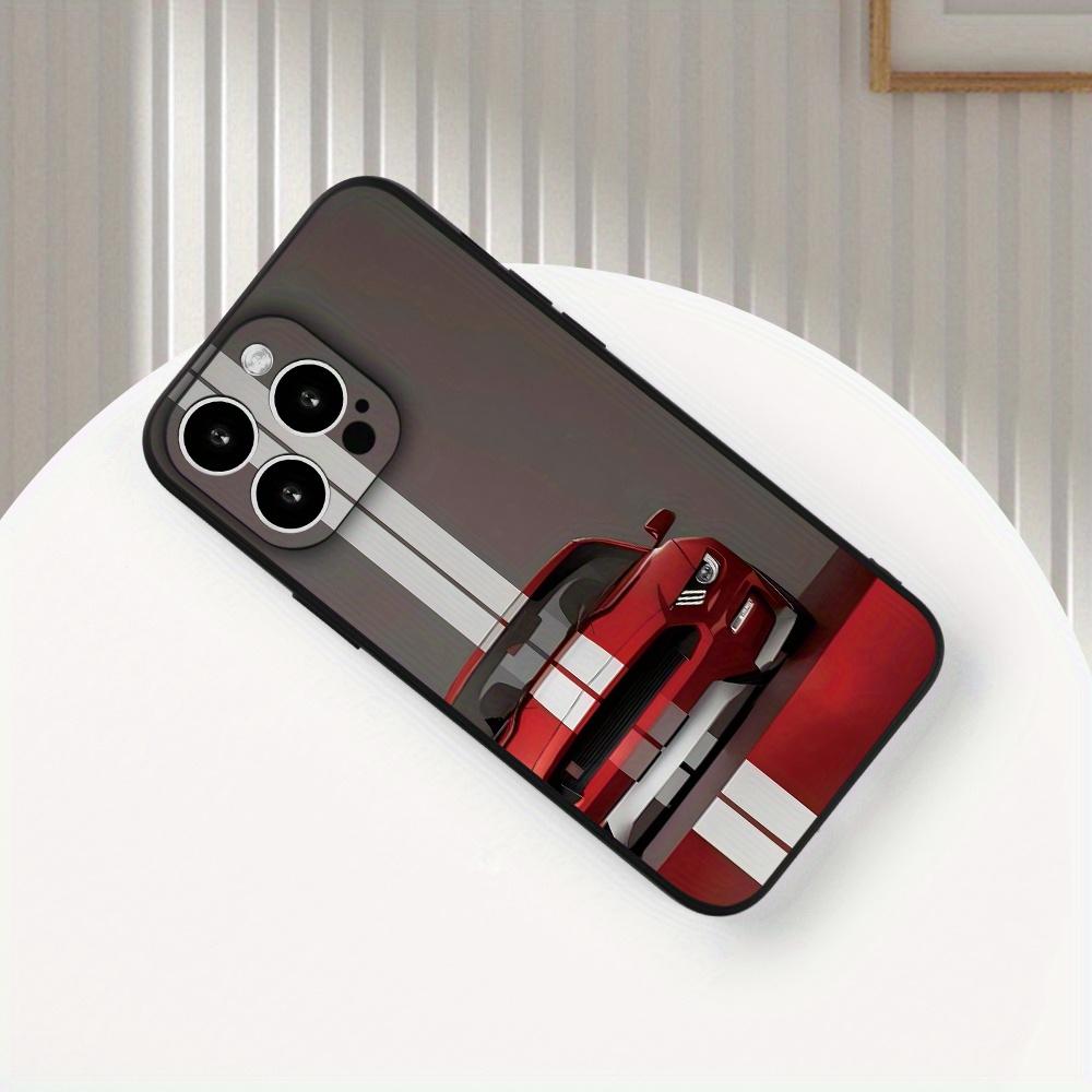 Creative Luxury Car Pattern Phone Case Suitable for iPhone 16 15 14 13 12 11 Pro/Max/Plus Anti Drop Soft Case Back Cover