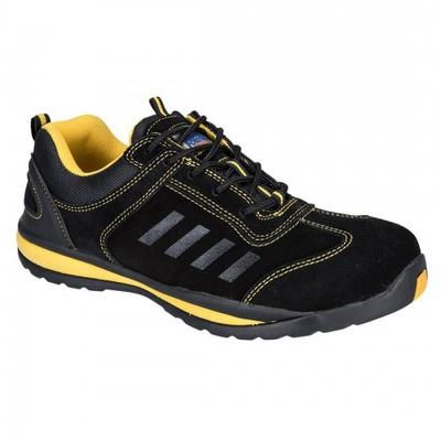 Sapatilhas de segurança masculinas Steelite Lusum Suede