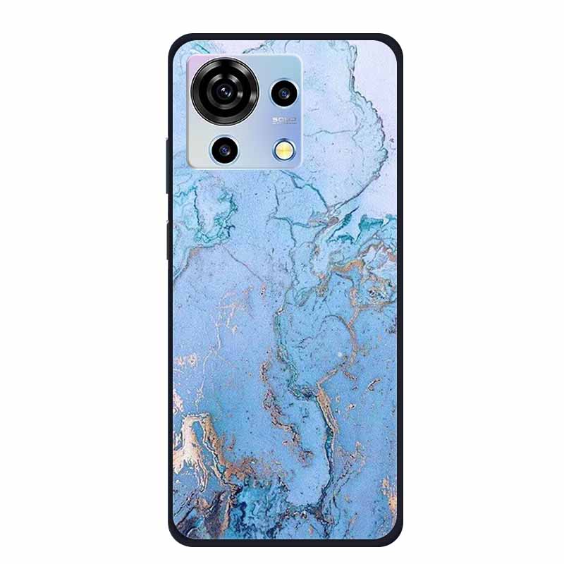 Phone Case For ZTE Blade V50 Vita Marble TPU Soft Silicone Cover for ZTE BladeV50 Vita V50Vita Cases Mica Painted Colorful Para