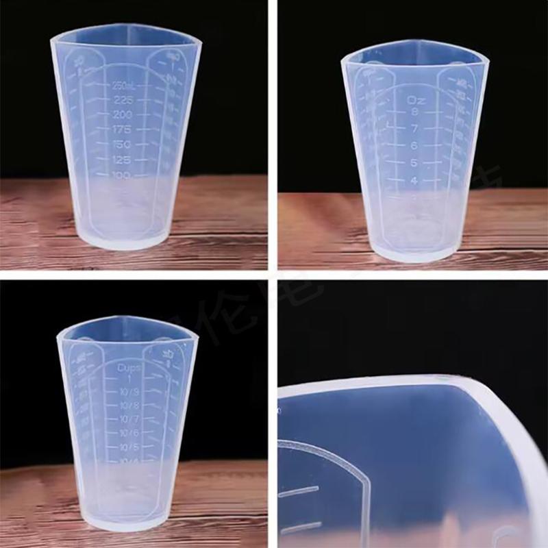 50Ml-1000Ml Silicone Triangle Graduated Measuring Cup Liquid Container Epoxy Resin Making Tools Accessories Silicone Molds