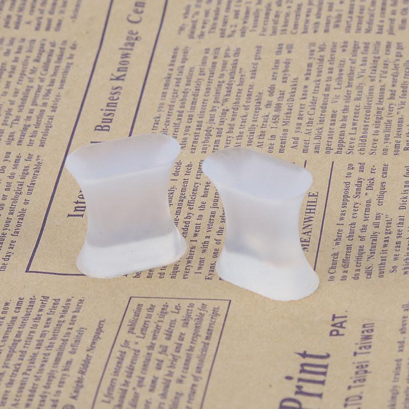 Transparent Silicone Toe Separator for Hallux Valgus Relief