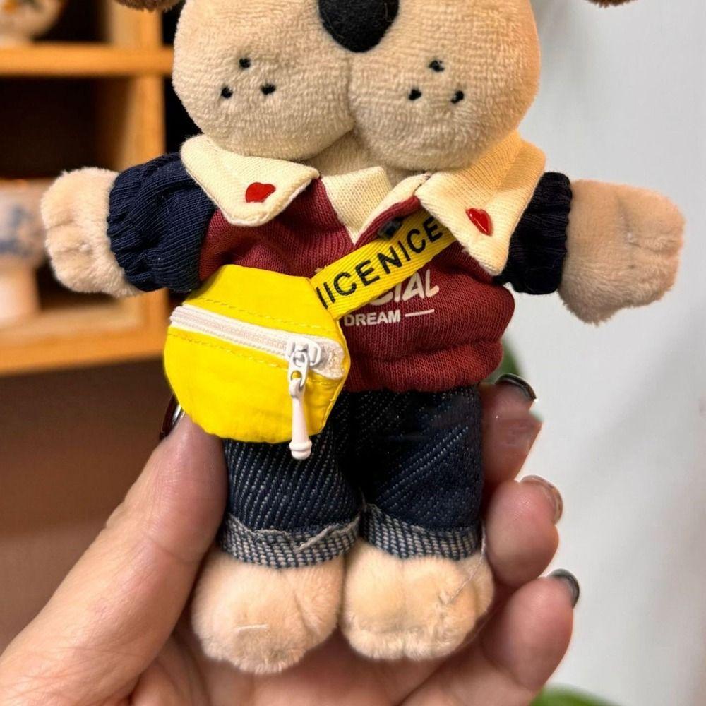 Candy Color Zipper Bag Handmade Plush Doll Toolkit  for 10cm Cotton Dolls/for 13cm Animal Doll