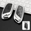 Roewe Car Key Case for 350, 350c, W5, 360, 750 Models - Folding Protective Shell with Buckle for Men and Women