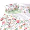 Fuanna Hibiscus Pattern Antibacterial Quilt