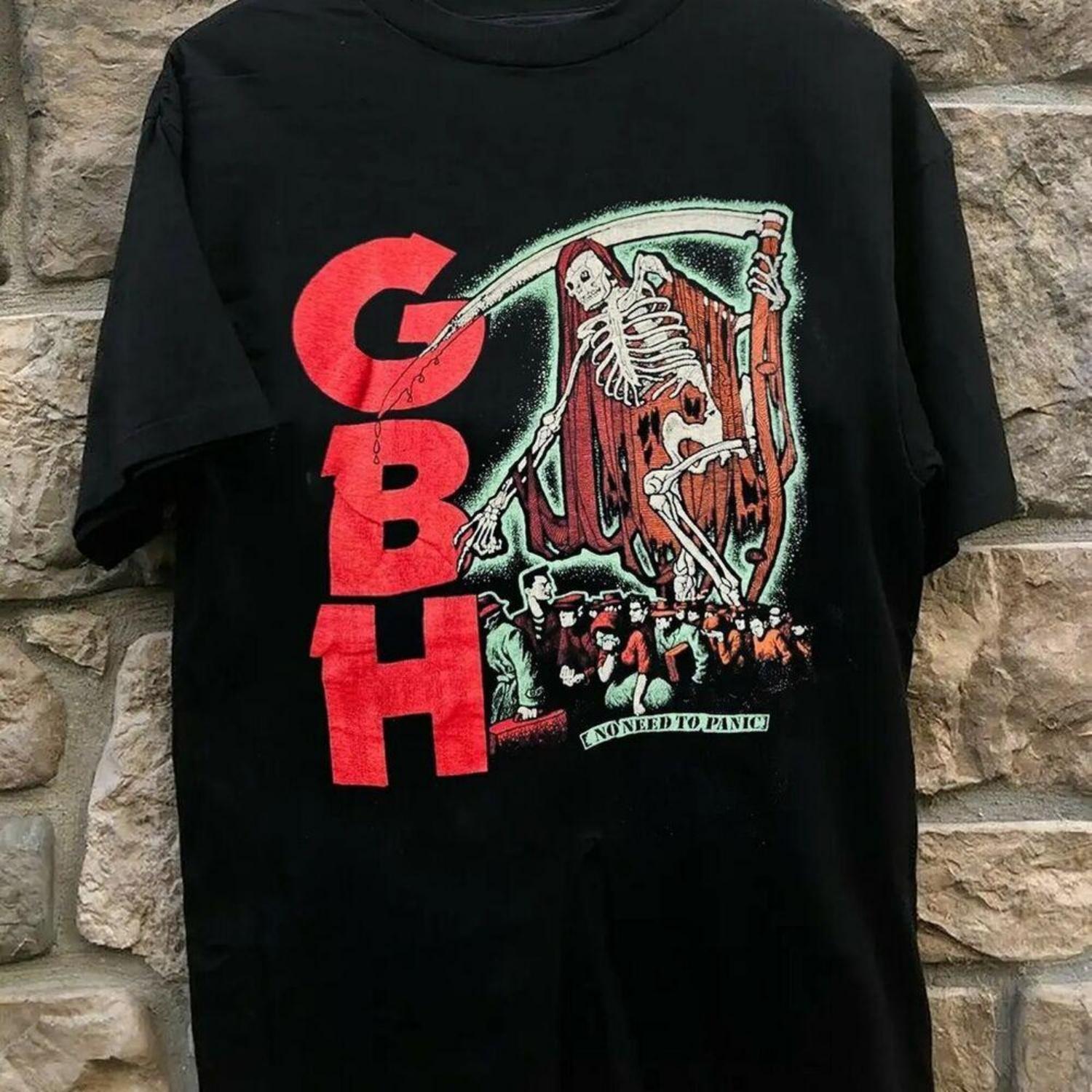 

New GBH Band Collection Gift For Fans Unisex S-5XL Shirt Unisex T-Shirt S чёрный