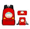 South Park Backpack Student Bag South Park Backpack Cartoon Satchel Pencil Case