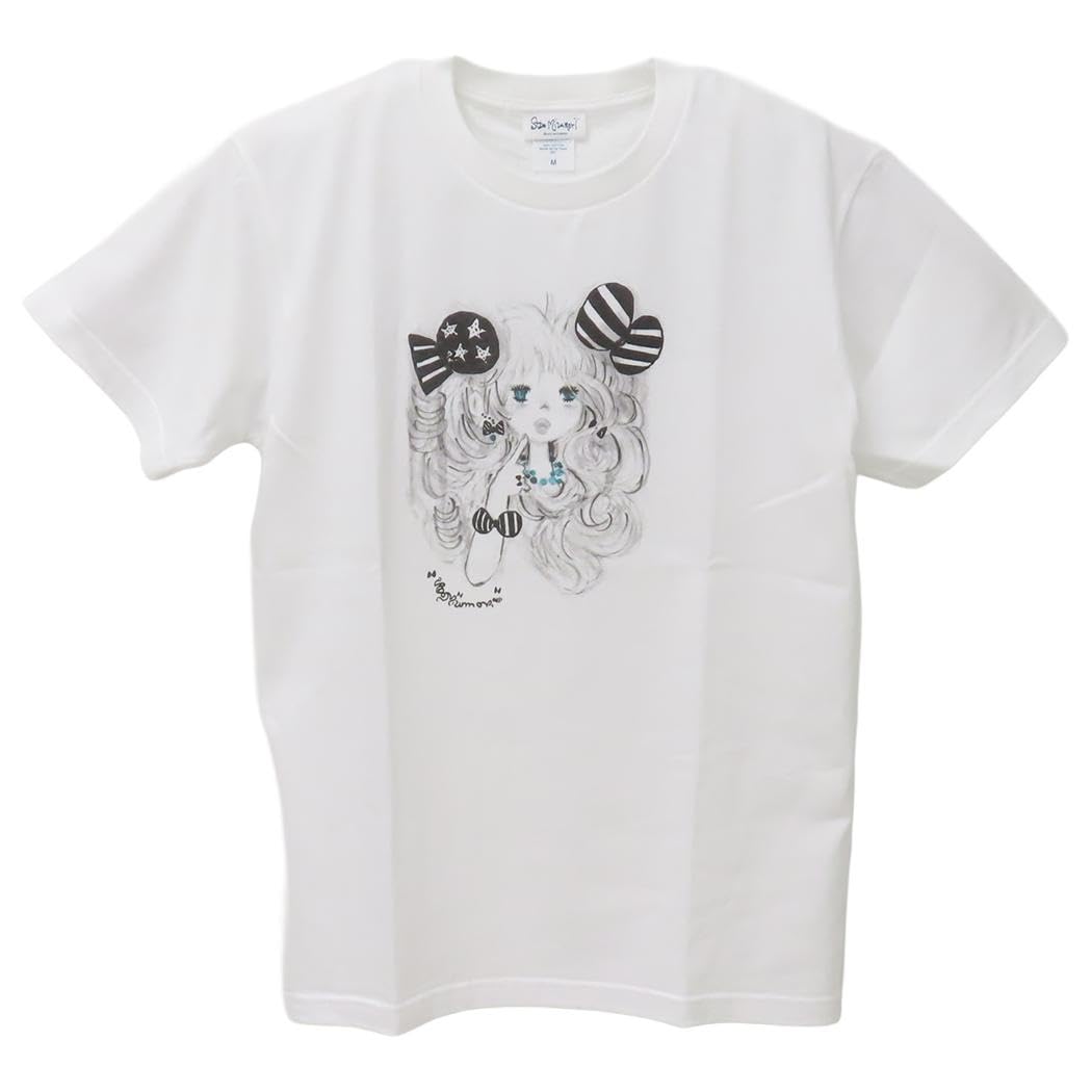 

Ado Mizumori T-shirt, Ribbon Fashion, White, Size M