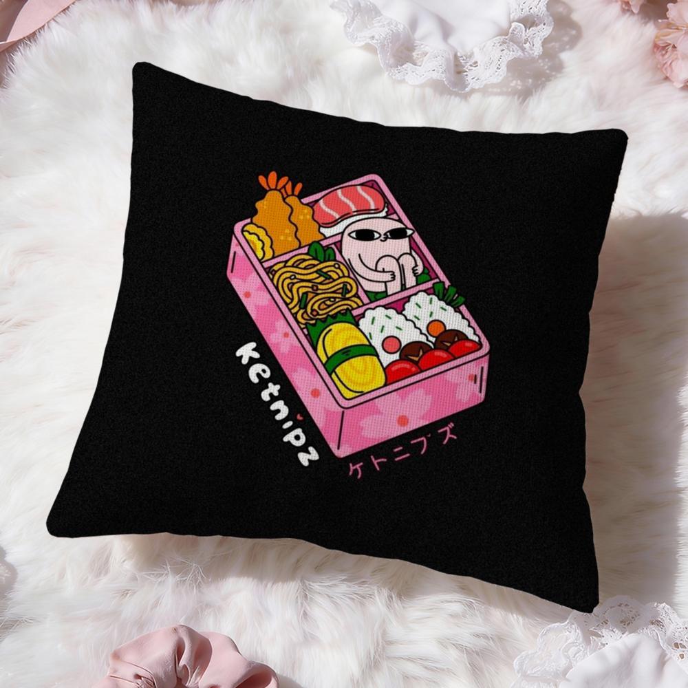 

Cute K-ketnipz The B-BeanS Cushion Cover Premium Comfort Reversible Pillow Cove -Two in One Design for Any Room & Car Interior 30cmx30cm