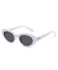 Meleusibaendeu Unisex Oversized Kurt Cobain Fashion Sunglasses [5565]