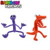 Rainbow Friends Roblox Plush Toy Orange Purple Stuffed Doll Kid Gift Xmas