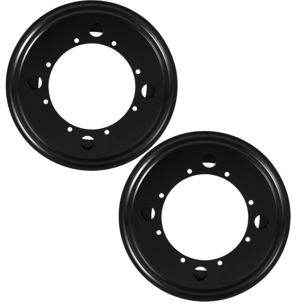 2pcs Galvanized Lazy Susan Bearing High Load Capacity Swivel Plate Turntable Bearing  Shoe Rack