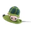 Liebliche Gestrickte Schildkröten Kleidung Lustiges Design Bequemer Pullover Cosplay Kostüm für Festival Treffen Verkleidungs Requisiten