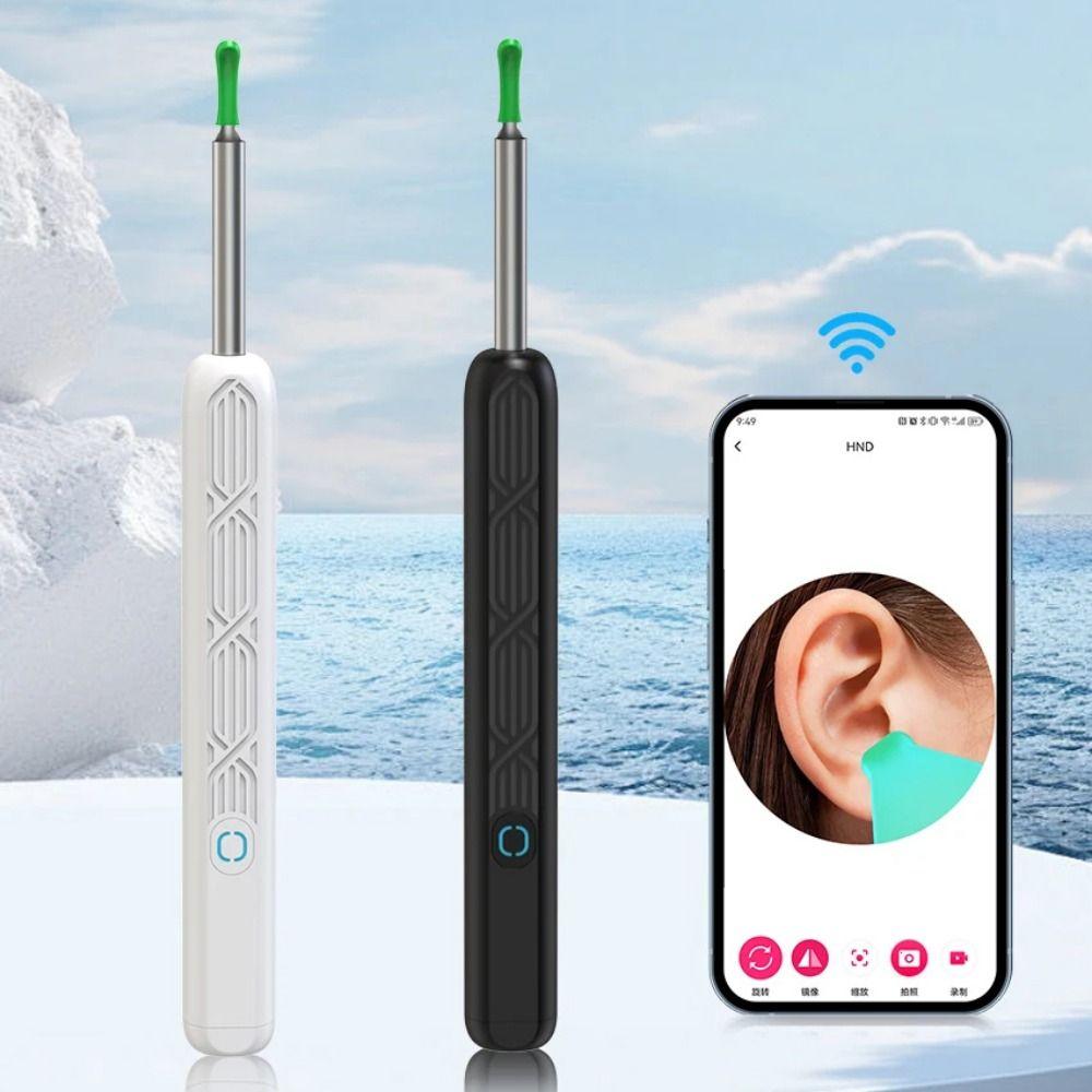 HD Camera Ear Cleaner Full Set Smart Wireless Otoscope Ear Wax Removal Tools  Teeth Inspection