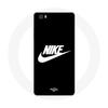 Case for Huawei P8 Lite Nike Logo White Background Black