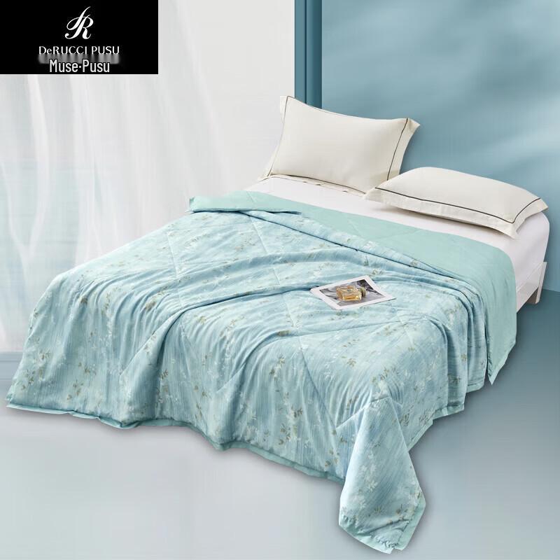 DeRUCCI PUSU DSZ1-048 Antibacterial Silk Blend Summer Quilt